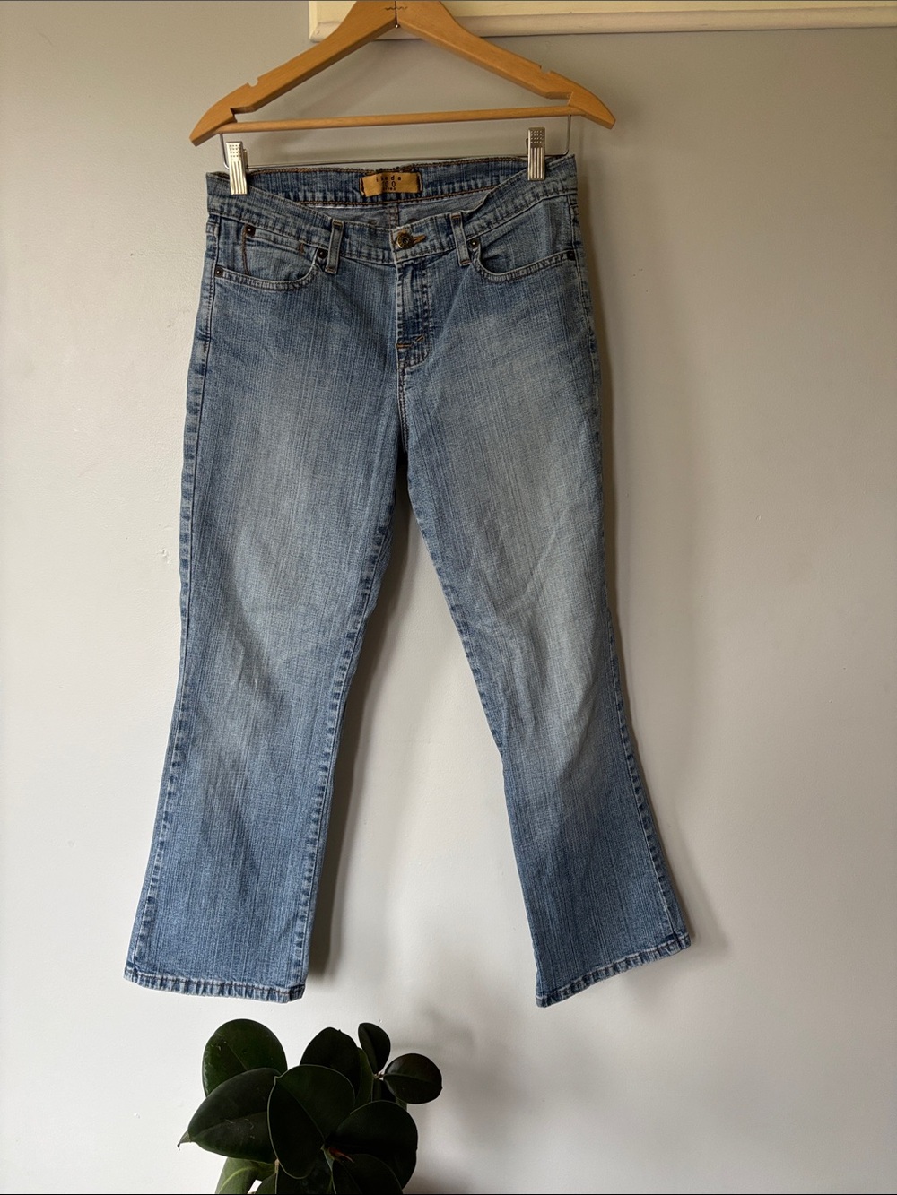 Vintage Ikeda Medium Wash Relaxed Straight Leg Jeans Size 29